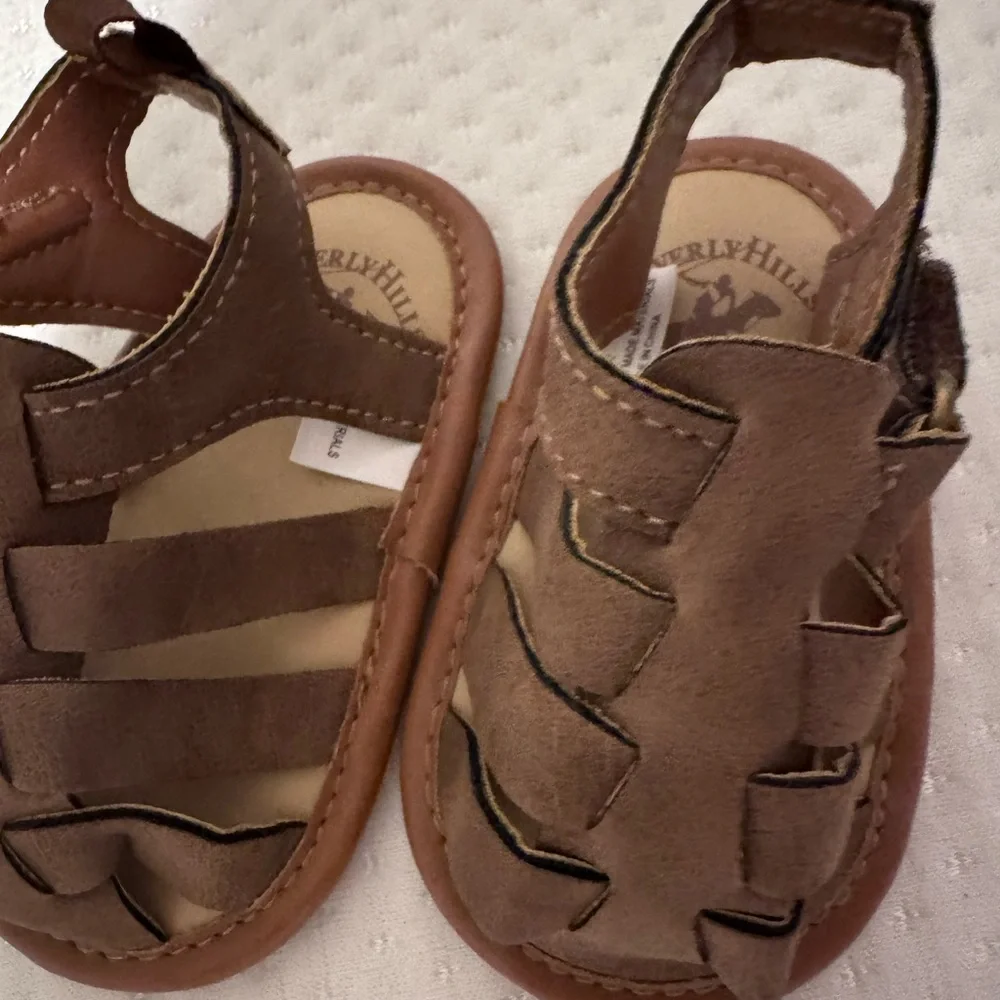 Brown Kids Sandals